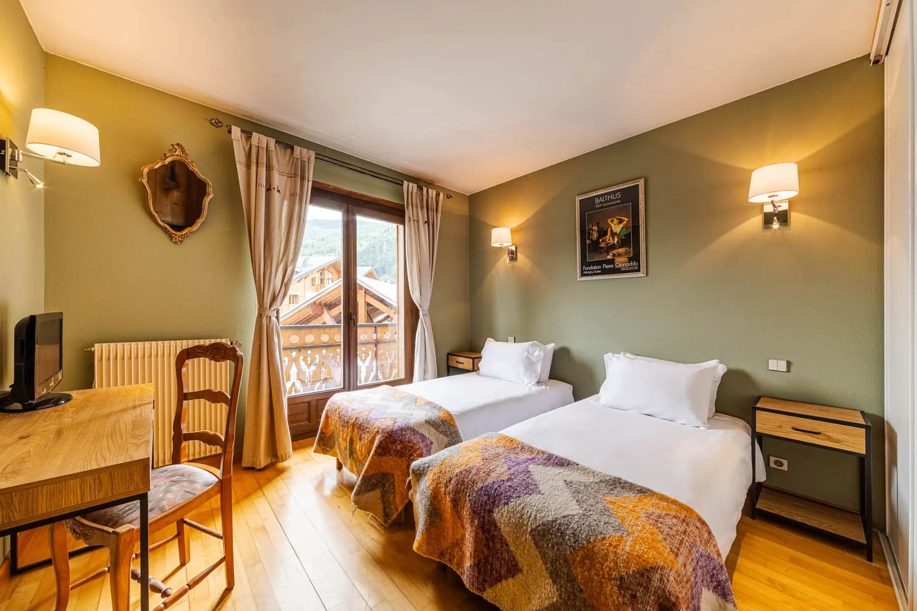 Ein Zweibettzimmer im Passaquin 1