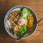 New menu!vFood at Hideout Hostel - Tonkotsu Ramen